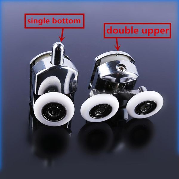 8pcs/set 23/25mm shower pulley wheels brass zinc alloy bearing hardware sliding door roller room cabin accessories other
8pcs/set 23/25mm shower pulley wheels brass zinc alloy bearing hardware sliding door roller room cabin accessories other
