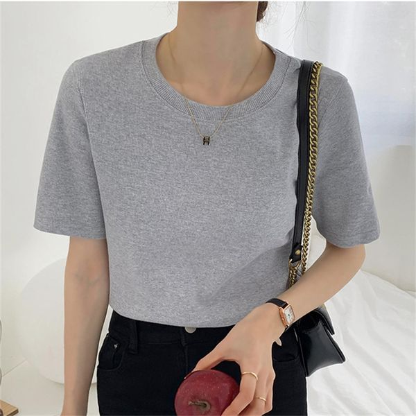 women's blouses & shirts hzirip minimalist plus size ball outwear basic short sleeve releases all the casual solid games femme t-shirt, White
women's blouses & shirts hzirip minimalist plus size ball outwear basic short sleeve releases all the casual solid games femme t-shirt, White
