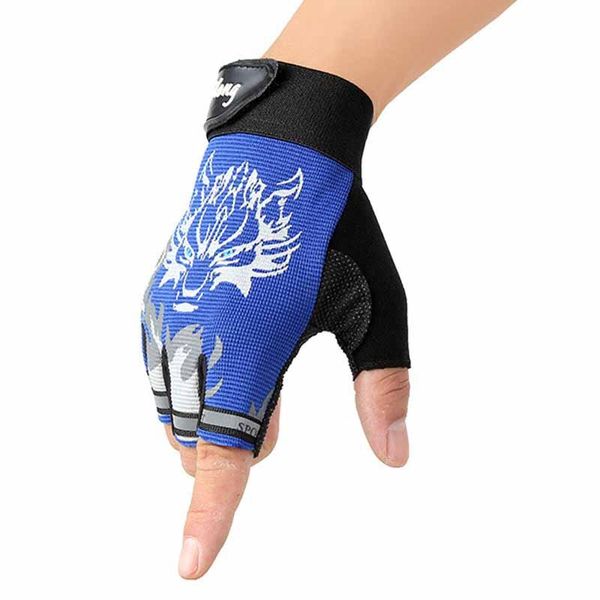 cycling gloves child half finger printing pattern outdoor bicycle anti-skid breathable glove fitness sports equipment, Black
cycling gloves child half finger printing pattern outdoor bicycle anti-skid breathable glove fitness sports equipment, Black