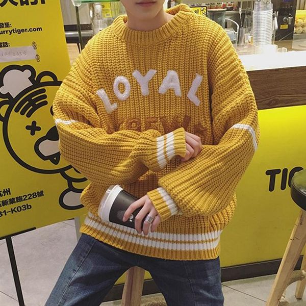 men's sweaters and jumpers sweater pullover men knitted sweatshirts vintage clothing korean streetwear hip hop harajuku, White;black
men's sweaters and jumpers sweater pullover men knitted sweatshirts vintage clothing korean streetwear hip hop harajuku, White;black