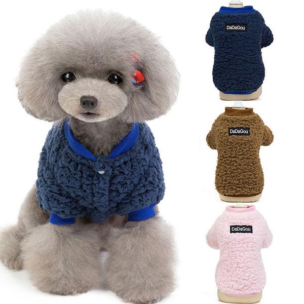 dog apparel autumn winter warm wool clothes cute solid casual sweatshirt fashion soft coat puppy pet supplies high quality
dog apparel autumn winter warm wool clothes cute solid casual sweatshirt fashion soft coat puppy pet supplies high quality