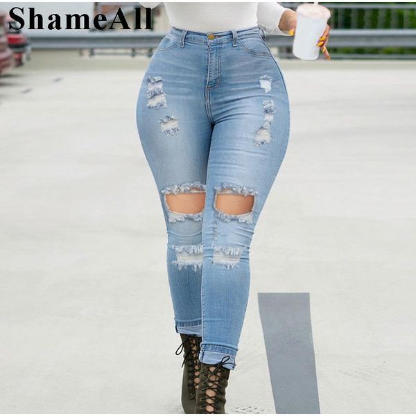 ripped hole skinny jeans women s street vintage cut riped stretch denim pencil pants mid waist indie clothes aesthetic jean women's, Blue
ripped hole skinny jeans women s street vintage cut riped stretch denim pencil pants mid waist indie clothes aesthetic jean women's, Blue