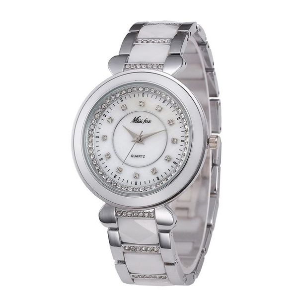wristwatches women's quartz watches ceramics stainless steel watchband wristwatch women men brand waterproof watch silver black color, Slivery;brown
wristwatches women's quartz watches ceramics stainless steel watchband wristwatch women men brand waterproof watch silver black color, Slivery;brown
