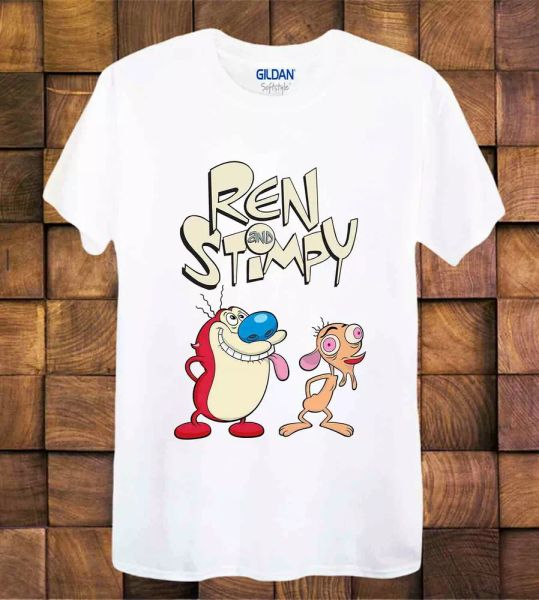 Ren and Stimpy T Shirt Poster ideal gift tee top Ladies /Unisex Tee Top 167, White;black
Ren and Stimpy T Shirt Poster ideal gift tee top Ladies /Unisex Tee Top 167, White;black