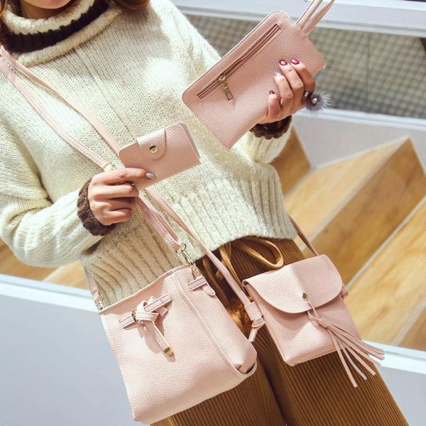 waist bags 4 in 1 women's purses handbag fashion four-piece shoulder handle crossbody wallet messenger bag
waist bags 4 in 1 women's purses handbag fashion four-piece shoulder handle crossbody wallet messenger bag