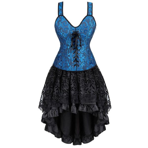 bustiers & corsets corset dresses for women straps overbust vest with gothic floral skirts sets vintage burlesque costume dress s-6xl, Black;white
bustiers & corsets corset dresses for women straps overbust vest with gothic floral skirts sets vintage burlesque costume dress s-6xl, Black;white