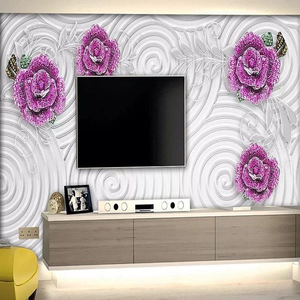 wallpapers custom large mural 3d wallpaper modern creative fashion jewelry fuchsia rose flower tv back wall decor deep 5d embossed
wallpapers custom large mural 3d wallpaper modern creative fashion jewelry fuchsia rose flower tv back wall decor deep 5d embossed