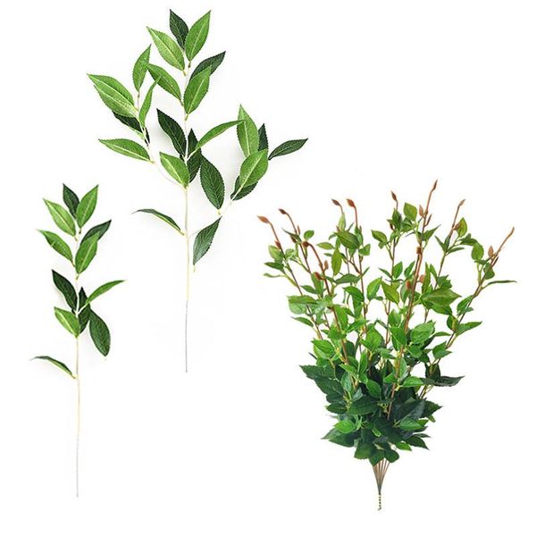 artificial foliage plant leaves fake greenery branch silk false leaf green simulation tree for garden home wedding decor decorative flowers
artificial foliage plant leaves fake greenery branch silk false leaf green simulation tree for garden home wedding decor decorative flowers