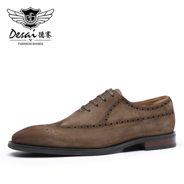 desai men shoes cow suede genuine leather brogue casual shoe male dress 2021 fashion arrival, Black
desai men shoes cow suede genuine leather brogue casual shoe male dress 2021 fashion arrival, Black