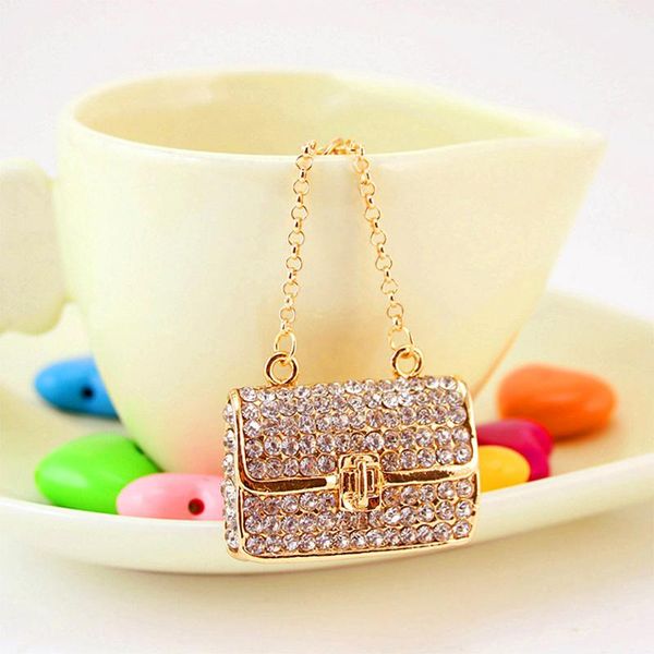 keychains fashion metal small gift creative square lady chain bag shape keychain white rhinestone accessories, Silver
keychains fashion metal small gift creative square lady chain bag shape keychain white rhinestone accessories, Silver