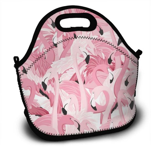 portable insulated thermal bento lunch box pink flamingos pattern picnic storage bag pouch bags organizer, Blue;pink
portable insulated thermal bento lunch box pink flamingos pattern picnic storage bag pouch bags organizer, Blue;pink