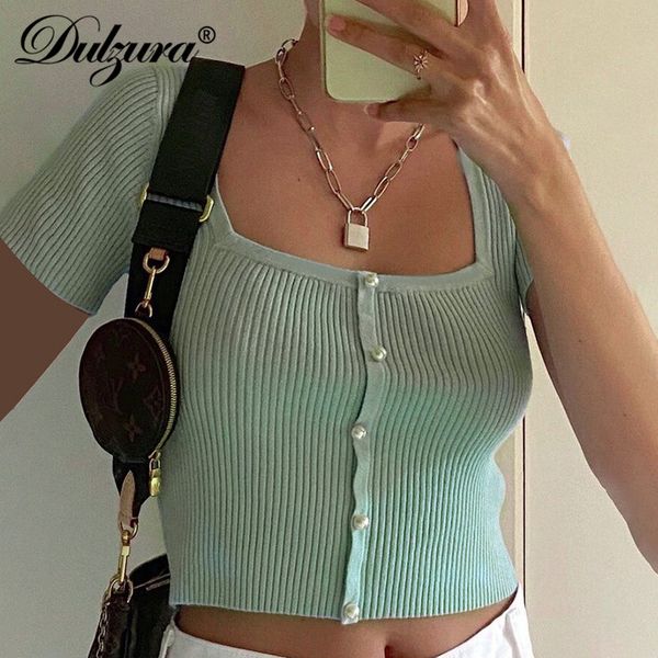 ribbed cardigan knitted short sleeve women crop shirt pearl buckle stripe solid 2021 summer clothes korea home, Black;white
ribbed cardigan knitted short sleeve women crop shirt pearl buckle stripe solid 2021 summer clothes korea home, Black;white