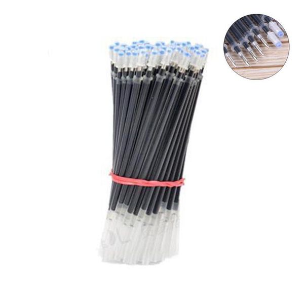 20pcs/lot 0.5mm gel pen refills set stationery school office supplies tool black blue red ink rods for neutral refill pens
20pcs/lot 0.5mm gel pen refills set stationery school office supplies tool black blue red ink rods for neutral refill pens