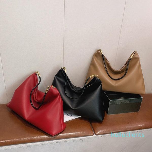 designer- soft pu leather women shoulder bag solid color ladies handbags new tote bag
designer- soft pu leather women shoulder bag solid color ladies handbags new tote bag