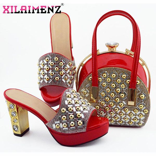 dress shoes red color fashion nigerian style slippers and bag set summer woman high heels cm for evening party, Black
dress shoes red color fashion nigerian style slippers and bag set summer woman high heels cm for evening party, Black