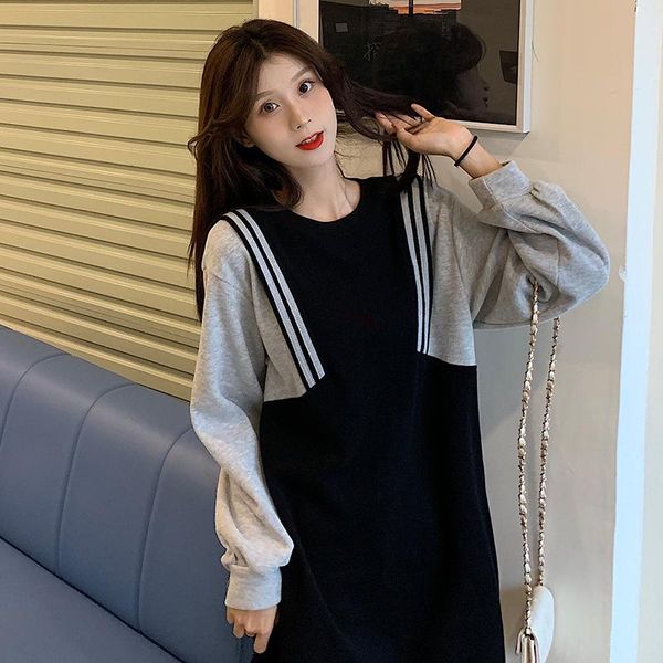 maternity dresses wear 2021 early autumn fashion trendy moms western style reduced age loose and thin dress pregnancy clothes, White
maternity dresses wear 2021 early autumn fashion trendy moms western style reduced age loose and thin dress pregnancy clothes, White