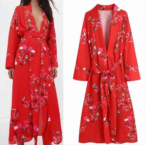 za summer floral printed belted women dresses long sleeves vintage casual fashion chic lady kimono maxi, Black;gray
za summer floral printed belted women dresses long sleeves vintage casual fashion chic lady kimono maxi, Black;gray