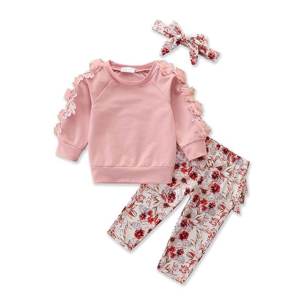 kids clothing sets girls outfits baby clothes children children's autumn dress female head guard print lace trousers cute two-piece b93, White
kids clothing sets girls outfits baby clothes children children's autumn dress female head guard print lace trousers cute two-piece b93, White