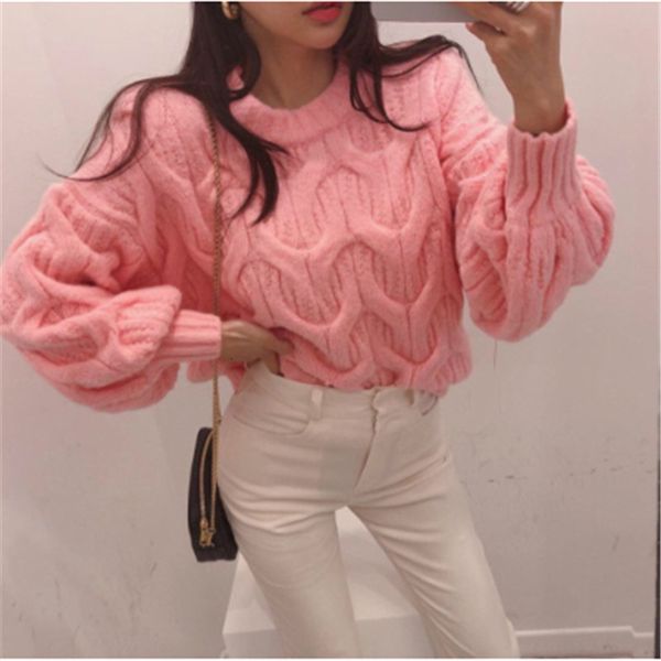 women's sweaters ins elegant striped torsion knitted sweater, plain korean sweater with puffing sleeves, loose sweaters and large sweet, White;black
women's sweaters ins elegant striped torsion knitted sweater, plain korean sweater with puffing sleeves, loose sweaters and large sweet, White;black