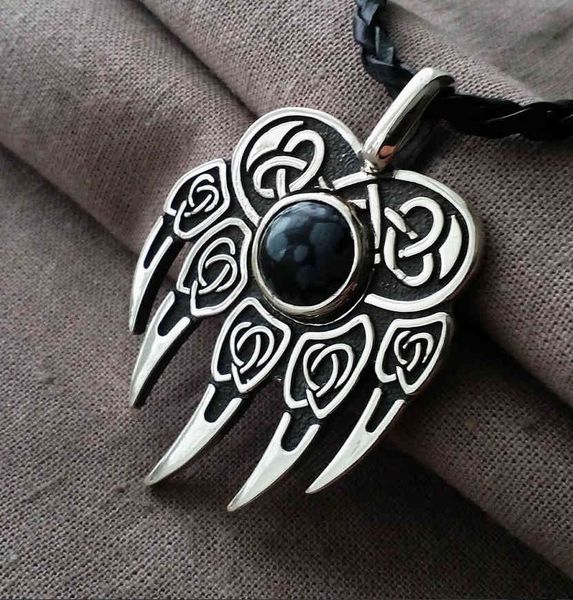 yiwu jewelry viking bear's paw with brick amulet pendant necklace accessories fashion men's sweater chain, Silver
yiwu jewelry viking bear's paw with brick amulet pendant necklace accessories fashion men's sweater chain, Silver
