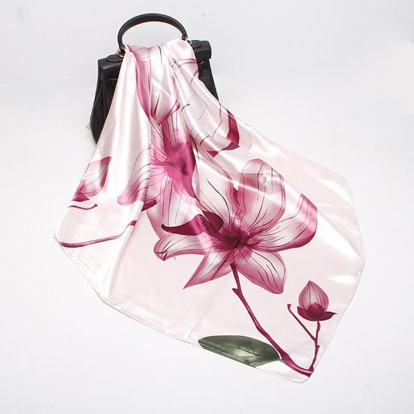 scarves 2021 90x90 flower floral multipurpose women silk twill scarf satin square tie hairband ladies foulard femme towel bufanda shawl, Blue;gray
scarves 2021 90x90 flower floral multipurpose women silk twill scarf satin square tie hairband ladies foulard femme towel bufanda shawl, Blue;gray