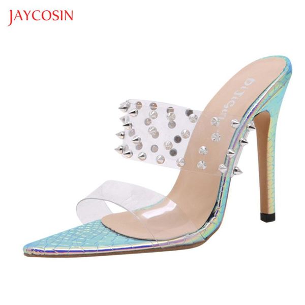 dress shoes jaycosin 2021 rivet party for women high heels sandals pointed transparent belt thin summer, Black
dress shoes jaycosin 2021 rivet party for women high heels sandals pointed transparent belt thin summer, Black