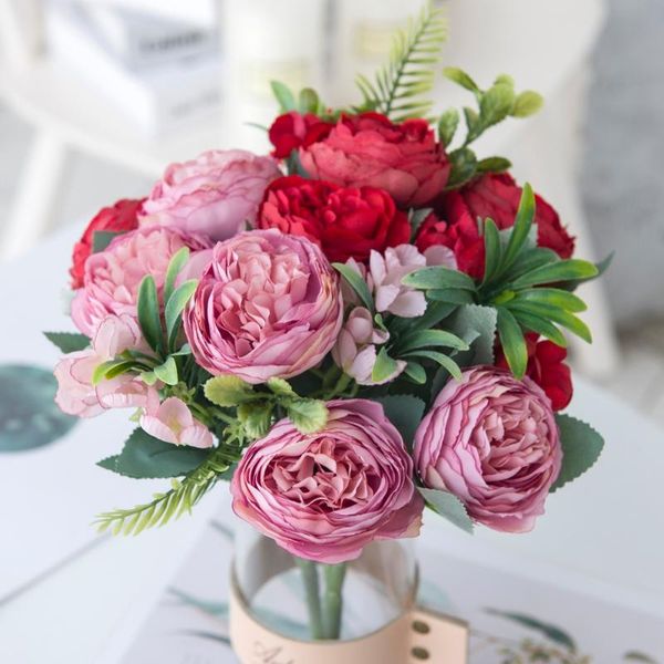decorative flowers & wreaths artificial vases for home decor silk roses peony mariage bridal bouquet fake plants christmas wedding wreath
decorative flowers & wreaths artificial vases for home decor silk roses peony mariage bridal bouquet fake plants christmas wedding wreath