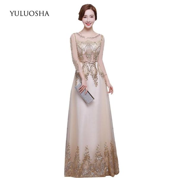 party dresses yuluosha long dress evening champagne o-neck appliques beading lace sequin pattern liza gown vestido largo fiesta noche elegan, White;black
party dresses yuluosha long dress evening champagne o-neck appliques beading lace sequin pattern liza gown vestido largo fiesta noche elegan, White;black
