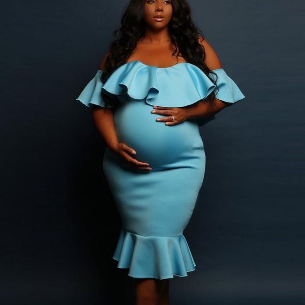 maternity dresses pregnant woman ruffles collar dress pography props pregnancy for po shoot, White
maternity dresses pregnant woman ruffles collar dress pography props pregnancy for po shoot, White