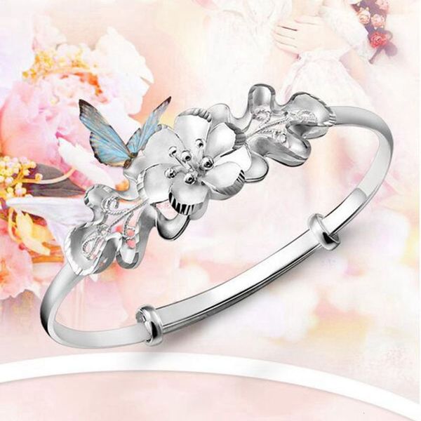 europe and america 5pcs fashion sweet bauhinia adjustable bracelets women birthday party engagement jewelry gift c-59, Golden;silver
europe and america 5pcs fashion sweet bauhinia adjustable bracelets women birthday party engagement jewelry gift c-59, Golden;silver