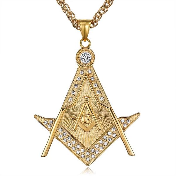 pendant necklaces 316l stainless steel asonry masonic pendants for men hip hop rapper jewelry gold color, Silver
pendant necklaces 316l stainless steel asonry masonic pendants for men hip hop rapper jewelry gold color, Silver