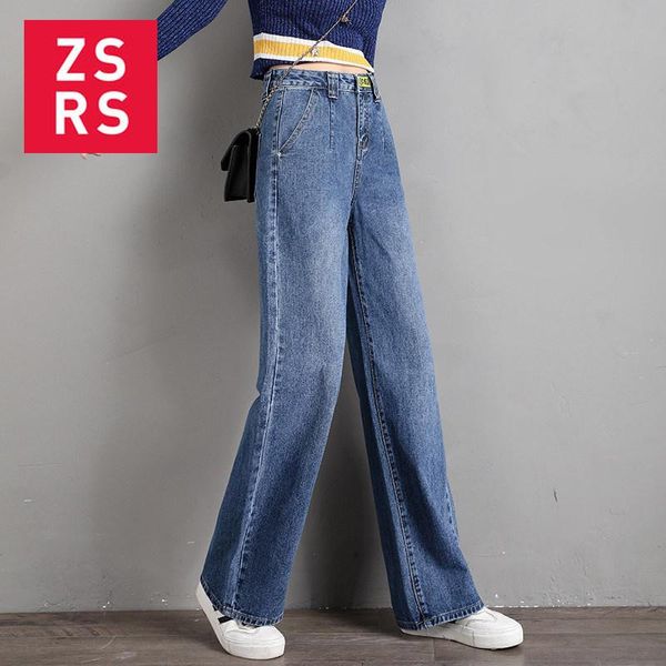 women's jeans zsrs fashion women high waist woman casual loose wide leg pants vintage quality 2021 summer harajuku, Blue
women's jeans zsrs fashion women high waist woman casual loose wide leg pants vintage quality 2021 summer harajuku, Blue