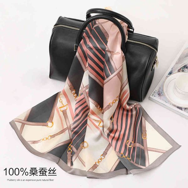 scarf autumn and winter silk scarf 100% silk long versatile decorative scarf shawl, Blue;gray
scarf autumn and winter silk scarf 100% silk long versatile decorative scarf shawl, Blue;gray