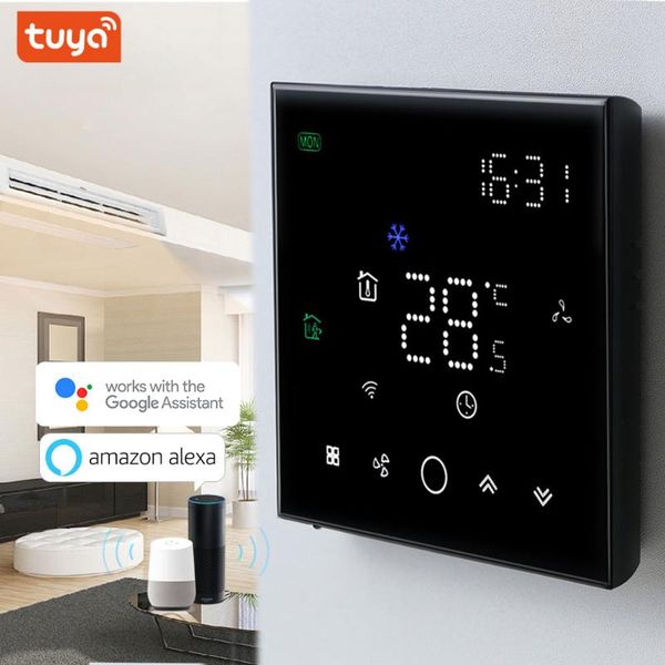 smart home control wifi thermostat central air conditioner wireless temperature controller fan coil unit modbus&rs485 works with google alex
smart home control wifi thermostat central air conditioner wireless temperature controller fan coil unit modbus&rs485 works with google alex