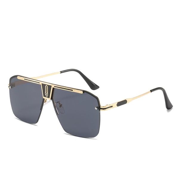 fashion square sunglasses 2021 men uv400 siamese lens sun glasses mens driving gold frame retro sunglass, White;black
fashion square sunglasses 2021 men uv400 siamese lens sun glasses mens driving gold frame retro sunglass, White;black