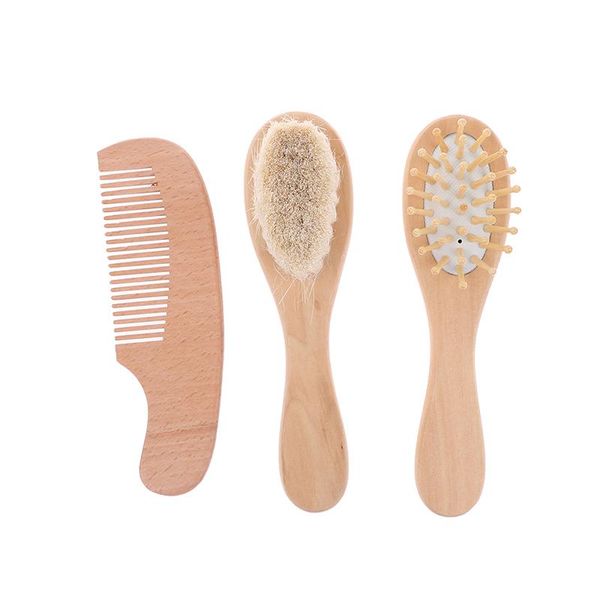 hair brushes baby comb wooden handle natural soft wool brush infant head massager girl bath care healthy combs, Silver
hair brushes baby comb wooden handle natural soft wool brush infant head massager girl bath care healthy combs, Silver