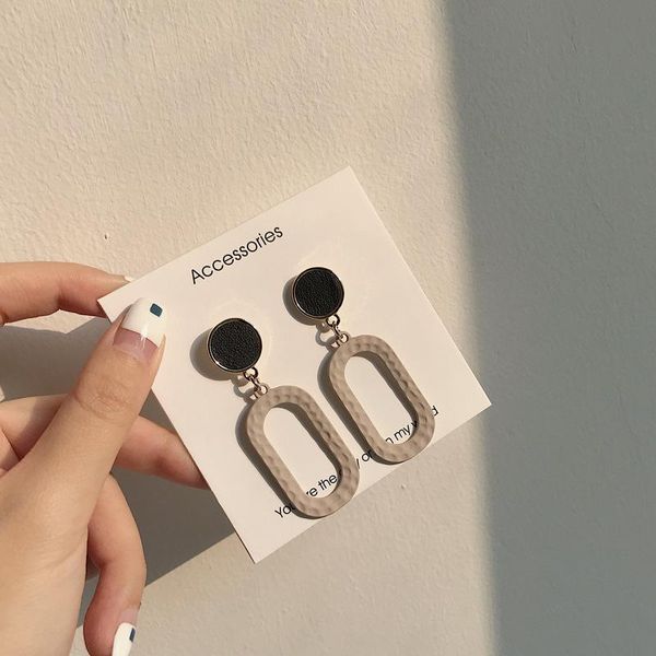 dangle & chandelier brand design oval color matching earrings fashion jewelry statement personality for women., Silver
dangle & chandelier brand design oval color matching earrings fashion jewelry statement personality for women., Silver