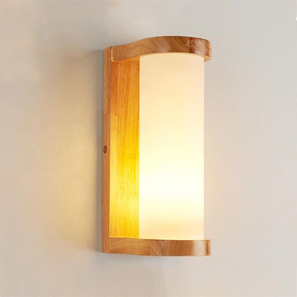 wall lamp nordic sconce lights wood led wandlamp glass luminaria modern loft decor bedroom hallway fixtures ac90-260v
wall lamp nordic sconce lights wood led wandlamp glass luminaria modern loft decor bedroom hallway fixtures ac90-260v