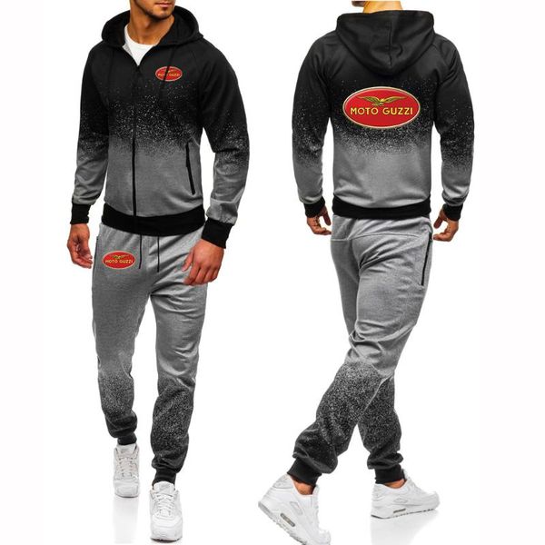 men's tracksuits moto guzzi logo 2021 print brand set man gradient hoodies sets harajuku jackets sport suits casual sweatpant, Gray
men's tracksuits moto guzzi logo 2021 print brand set man gradient hoodies sets harajuku jackets sport suits casual sweatpant, Gray