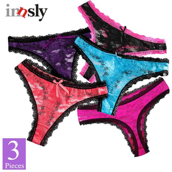 women's panties 3 pieces/set thongs women lace female g-string transparent low-rise flower underwear cotton crotch briefs t-back, Black;white
women's panties 3 pieces/set thongs women lace female g-string transparent low-rise flower underwear cotton crotch briefs t-back, Black;white