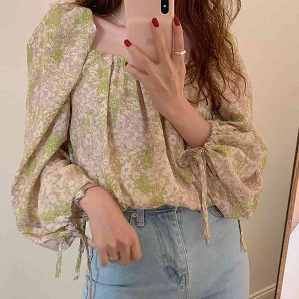 blouses women blouses long sleeve korea chic retro floral print square neck drawstring loose vestidos casual vintage blusas femme 28e4 nj9h, White
blouses women blouses long sleeve korea chic retro floral print square neck drawstring loose vestidos casual vintage blusas femme 28e4 nj9h, White
