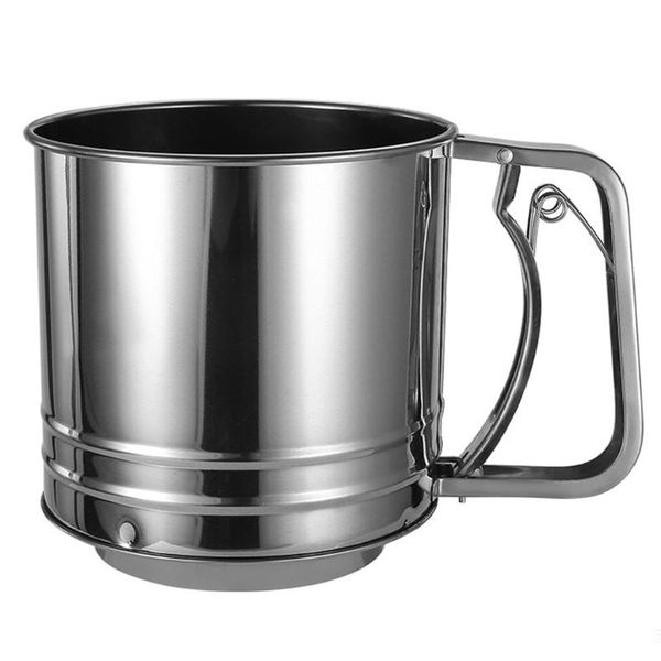 stainless steel flour sifter with hand press double layers sieve baking cup for & pastry tools
stainless steel flour sifter with hand press double layers sieve baking cup for & pastry tools