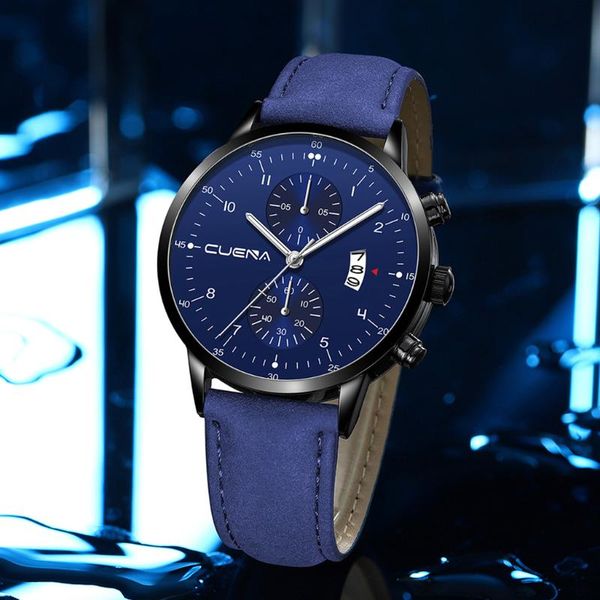 wristwatches men's watches business leath belt wrist watch three eyes six-piece calendar quartz relogio masculino, Slivery;brown
wristwatches men's watches business leath belt wrist watch three eyes six-piece calendar quartz relogio masculino, Slivery;brown