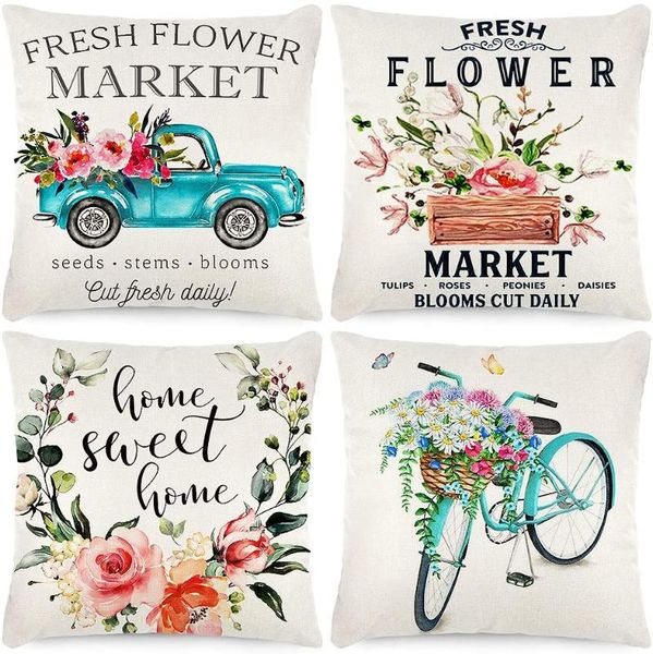 cushion/decorative pillow throw covers 18 x inch set of 4 fresh flower market cushion for home sofa chair decorative pillowcases
cushion/decorative pillow throw covers 18 x inch set of 4 fresh flower market cushion for home sofa chair decorative pillowcases