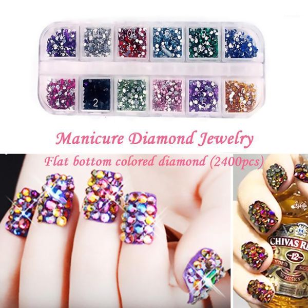 flat bottom diy manicure decor 2400pcs 3d gorgeous nail art rhinestones charms decoration tools1, Silver;gold
flat bottom diy manicure decor 2400pcs 3d gorgeous nail art rhinestones charms decoration tools1, Silver;gold