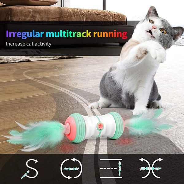 plastic auto-rotating funny cat artifact durable practical and convenient lightweight pet electric toy toys
plastic auto-rotating funny cat artifact durable practical and convenient lightweight pet electric toy toys