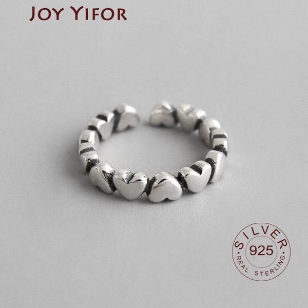 cluster rings ins 925 sterling silver open heart minimalist geometric beads smooth surface adjustable finger jewelry, Golden;silver
cluster rings ins 925 sterling silver open heart minimalist geometric beads smooth surface adjustable finger jewelry, Golden;silver
