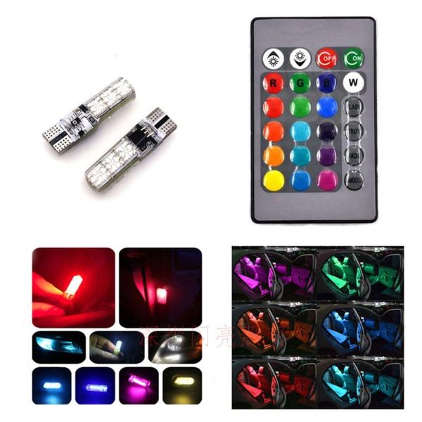 modules 1 set smd rgb led t10 194 168 w5w car wedge light 16 colors demo lamp bulb with remote controller strobe
modules 1 set smd rgb led t10 194 168 w5w car wedge light 16 colors demo lamp bulb with remote controller strobe