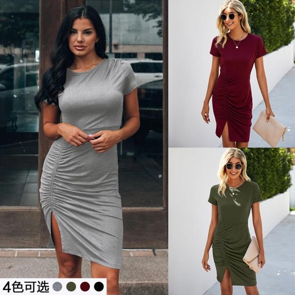 casual dresses women summer dress 2021 pure color fold split package hip cultivate one's morality vestido de mujer onylq212s4136, Black;gray
casual dresses women summer dress 2021 pure color fold split package hip cultivate one's morality vestido de mujer onylq212s4136, Black;gray