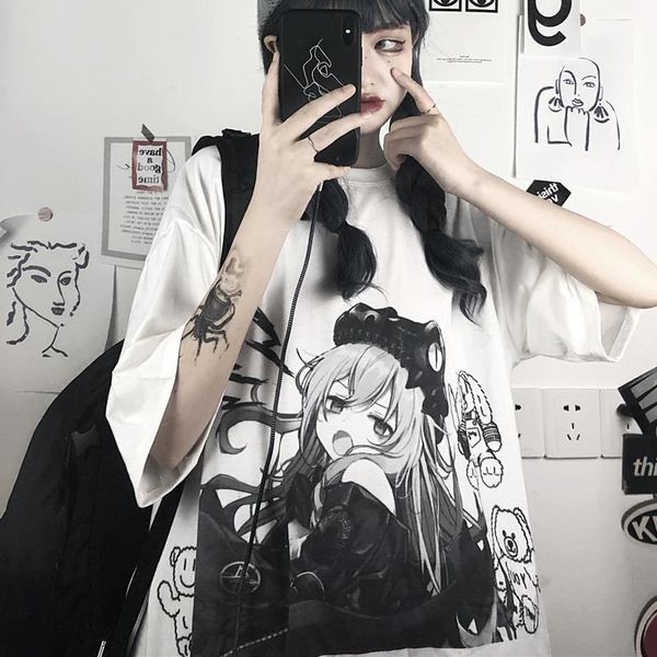 japanese kawaii t shirt women korean version ins vintage harajuku style short-sleeved 2021 summer loose casual short sleeved top, White
japanese kawaii t shirt women korean version ins vintage harajuku style short-sleeved 2021 summer loose casual short sleeved top, White